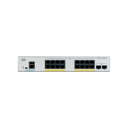 C1000-16P-E-2G-L Cisco Catalyst PoE+ коммутатор 16 x GE RJ-45 (120W), 2 x SFP