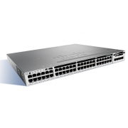 WS-C3850-48U-L Cisco Catalyst сетевой UPoE коммутатор на 24 x GE RJ-45 (800W), LAN Base