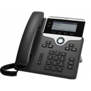 CP-7811-K9 Cisco IP телефон 1 линии SIP, 1 x FE PoE, LCD 384x106, гарнитура RJ-9