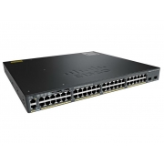 WS-C2960X-48LPD-L Cisco PoE+ (370W) коммутатор 48 x GE RJ-45, 2 x SFP+, LAN Base