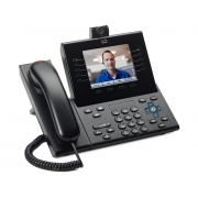 CP-9971-CL-CAM-K9 Cisco IP видеотелефон, 6 линий, 2 x GE RJ-45, Color LCD 640х480, SIP, PoE