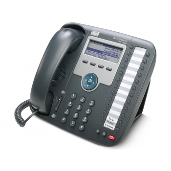 CP-7931G Cisco IP телефон, 24 линии SIP\SCCP, 2 x FE PoE, LCD 192x64 BW, гарнитура RJ-9 CP-7931G Cisco IP телефон, 24 линии SIP\SCCP, 2 x FE PoE, LCD 192x64 BW, гарнитура RJ-9