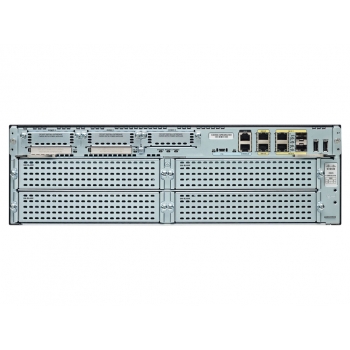 C3925E-CME-SRST Cisco IP АТС до 400 IP телефонов 4 x GE, 2 x SFP, PVDM3-64, 3 x EHWIC, 2 x SM
