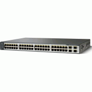 WS-C3750V2-48TS-S Cisco Catalyst сетевой коммутатор 48 x FE RJ-45, 4 x SFP. IP Base
