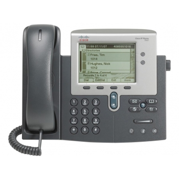 CP-7942G Cisco IP телефон, 2 линии SIP\SCCP, 2 x FE PoE, LCD 320 x 222 BW, гарнитура RJ-9 CP-7942G Cisco IP телефон, 2 линии SIP\SCCP, 2 x FE PoE, LCD 320 x 222 BW, гарнитура RJ-9