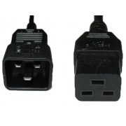 CAB-C19-CBN Cisco кабель питания IEC-C19 - IEC-C20 2,7 м 220В, для коммутаторов Cisco