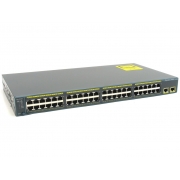 WS-C2960-48TT-L Cisco Catalyst сетевой коммутатор 48 x FE RJ-45, 2x GE RJ-45, LAN Base